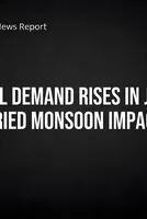 Indian Fuel Demand Rises in July Amid Varied Monsoon Impact