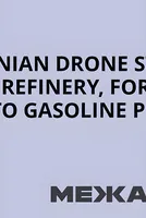 Ukrainian drone struck NORSI refinery, forcing halt to gasoline production 