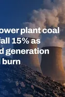 India: Power plant coal stocks fall 15% as elevated generation lifts fuel burn 