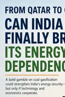 From Qatar to Coal: Can India Finally Break Its Energy Dependence? 