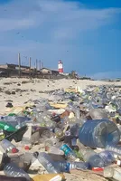 In Ghana, researchers mixed shredded plastic waste into asphalt; tests suggested that up to 10% plastic c 