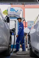 High oil prices drive a surge in Chinese electric vehicle sales, but charging networks lag behind 