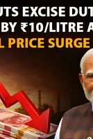 Government Cuts Excise Duty on Petrol, Diesel by ₹10/Litre Amid Global Oil Price Surge 