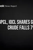 HPCL, BPCL, IOCL Shares Gain as Brent Crude Falls 7%