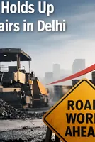 Bitumen Cost Spike Holds Up PWD Road Repairs in Delhi