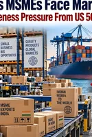 India’s MSMEs Face Margin, Competitiveness Pressure From US 50% Tariff: CRISIL 