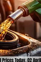 Fuel Prices Today [2 April, 2026]: Petrol, Diesel Steady at ₹94.77/L and ₹87.67/L in Delhi; Global Crude Retreats to $100 as Hormuz Crisis Eases | Check City-Wise Rates