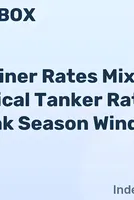 Container Rates Mixed, Chemical Tanker Rates Steady - ICIS Market Update - News and Statistics 