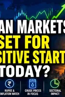 Indian Markets Eye Positive Open; Brent Crude Hovers Above $78