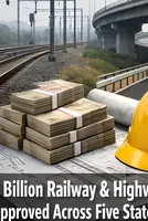 Cabinet Approves Rs 130.41 Billion Railway And Highway Projects Across Five States 