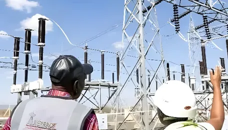 109km power line linking Machakos, Konza and Namanga commissioned 
