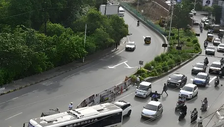 Hyderabad KBR Park Flyover Gets Utility Work Review