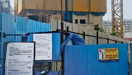 Navi Mumbai Residents Fume As CIDCO Closes Kharkopar Pedestrian Path Temporarily