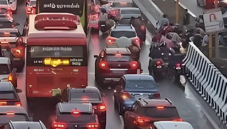 Chennai Red Hills Project Leaves Traffic Under Pressure