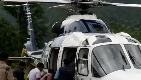 Manipur Helicopter Services Set to Reconnect Remote Hill Areas