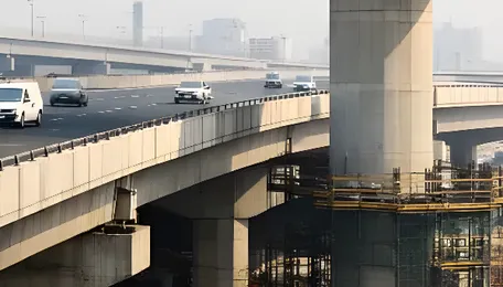 Delhi Double Decker Flyover on Pink Line Aims For Year End Completion