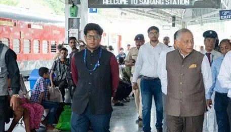 Mizoram’s Sairang railway line planned to be linked with Kaladan project in Myanmar: Guv Singh 