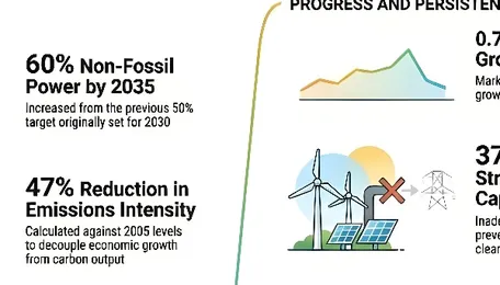 UPSC GK Questions with Answers: India’s Updated NDC Targets 60% Clean Power by 2035 — 10 Key Questions on Emissions, Carbon Sinks and Climate Goals 