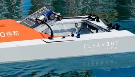 Mumbai Robotic Boats Target Growing Marine Waste
