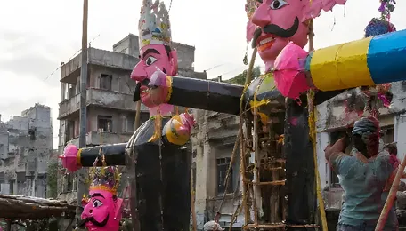 Titarpur Ravana Effigies Show Delhi’s Festival Economy Under Strain