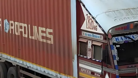 Alibag Stops Heavy Vehicle Movement During Peak Hours On Mandwa Stretch For Safety