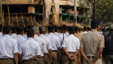 Bengaluru RSS Route Marches Face Permission Hurdle Before October 25