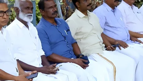 Protesters at Kaipamangalam demands action on NH 66 safety lapses 