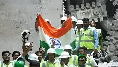 TBM Durga achieves breakthrough on Kolkata Metro’s Purple Line 