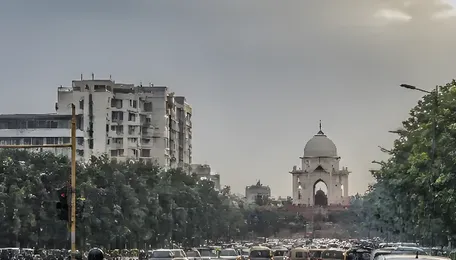 Delhi Air Quality Improved in October, but Rain Did the Heavy Lifting