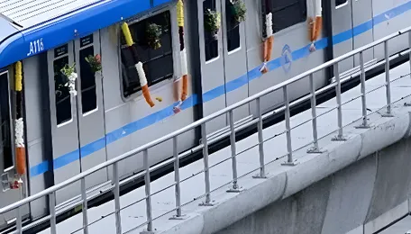 Chennai Metro Expansion Moves Beneath Existing Line 