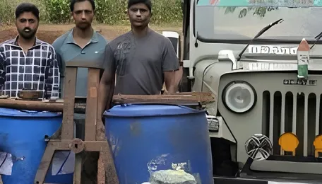 Malkangiri Police Bust Mobile Hash Oil Unit, Seize Precursors Worth Rs 100 Crore 