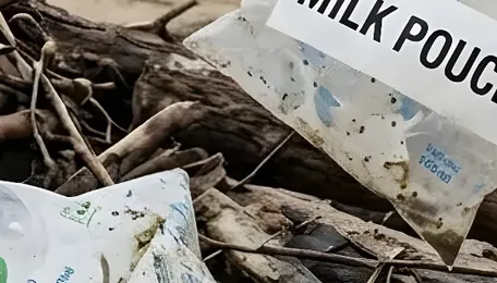IISc Bengaluru Converts Waste Milk Pouches Into Engineering Plastic