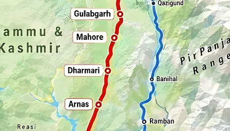 Shortest NH between Jammu-Srinagar coming up with travel time just 3.15 hrs 
