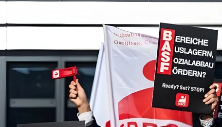 'Sacrificed futures': German chemical workers protest looming job cuts 