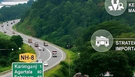 Agartala-Sabroom Highway Upgrade Gains Momentum Ahead of Dry Season 
