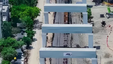 Bullet Train Project: Five Heavy Portal Beams Launched Over Ahmedabad-Vadodara Railway Line In 22 Days 