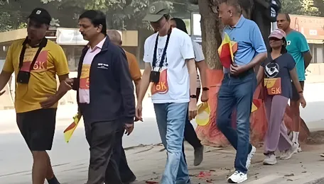 Bengaluru Shivajinagar Footpath Drive Prioritises Walkability
