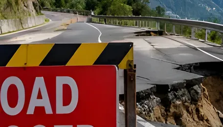Himachal Highway Linking Nine Districts Closed After Road Subsides 