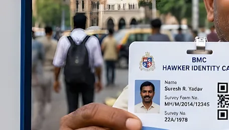 Mumbai Street Vendors Race For QR Cards