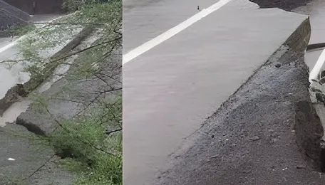 Maharashtra Malshej Ghat Road Shut After Damage
