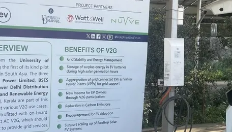 South Asia's First-ever Vehicle-to-Grid (V2G) Demonstration, Led by ISGF in Collaboration with its Technology and Utility Partners 