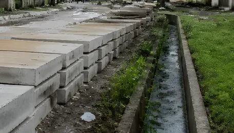 Nagpur Precast Road Targets Waterlogging With 490 Concrete Blocks
