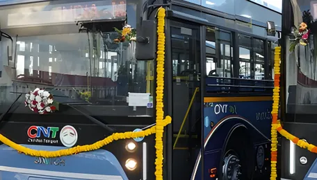 Switch Mobility Completes India’s Largest Electric Bus Export to Mauritius - Bus