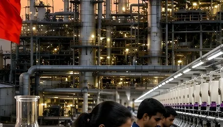 | India's synthetic-textile push faces a China feedstock test 