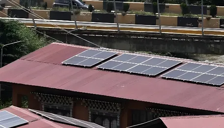 Bhutan turns to solar power as hydropower falls short in winter 