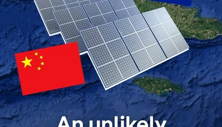 DW News. . Cuba is running out of oil and gas because of the United States. Now China is filling the gap with solar. #DWEnvironmentNews 