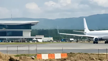 Dimapur Airport Drainage Progress At 3.38%