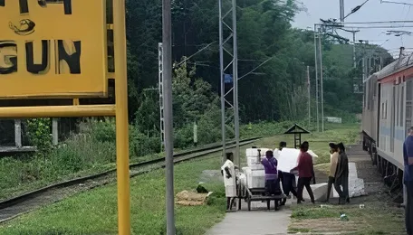Arunachal Express delayed by 11 hours after storm damages railway lines in Uttar Pradesh 