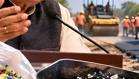 Nitin Gadkari-led ministry backs IIT technology of using waste plastic in bitumen for national highways; 