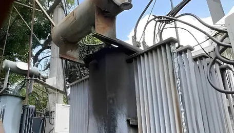 Bengaluru Transformer Blast Injures Two Pedestrians 